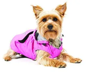 Canada Pooch Pacific Poncho Pink Raincoat (size variants)