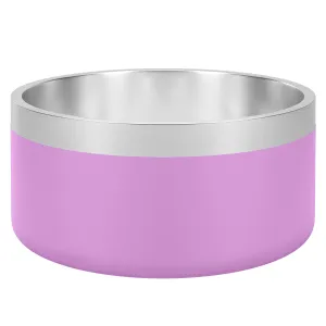 Dazy Dog Dura Stainless Steel Dog Bowl Pink