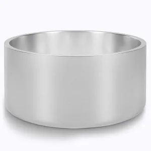 Dazy Dog Dura Stainless Steel Dog Bowl Silver