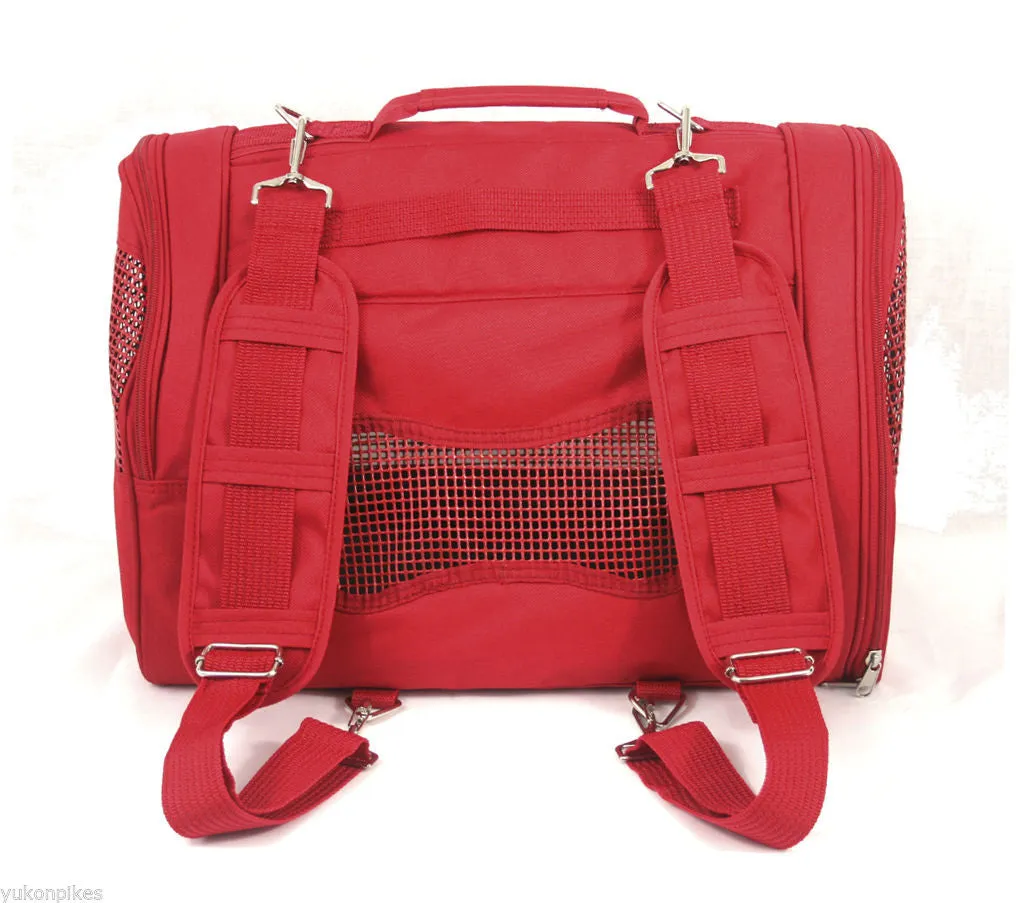 Dog Pet Cat Backpack Convertible Carrier Airline Approved