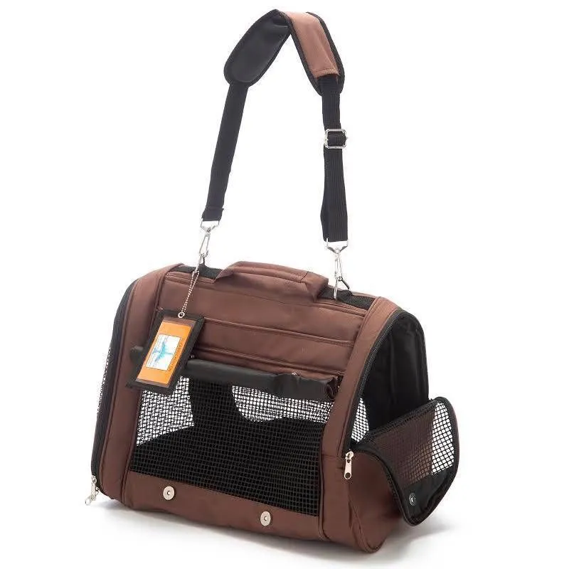 Dog Pet Cat Backpack Convertible Carrier Airline Approved