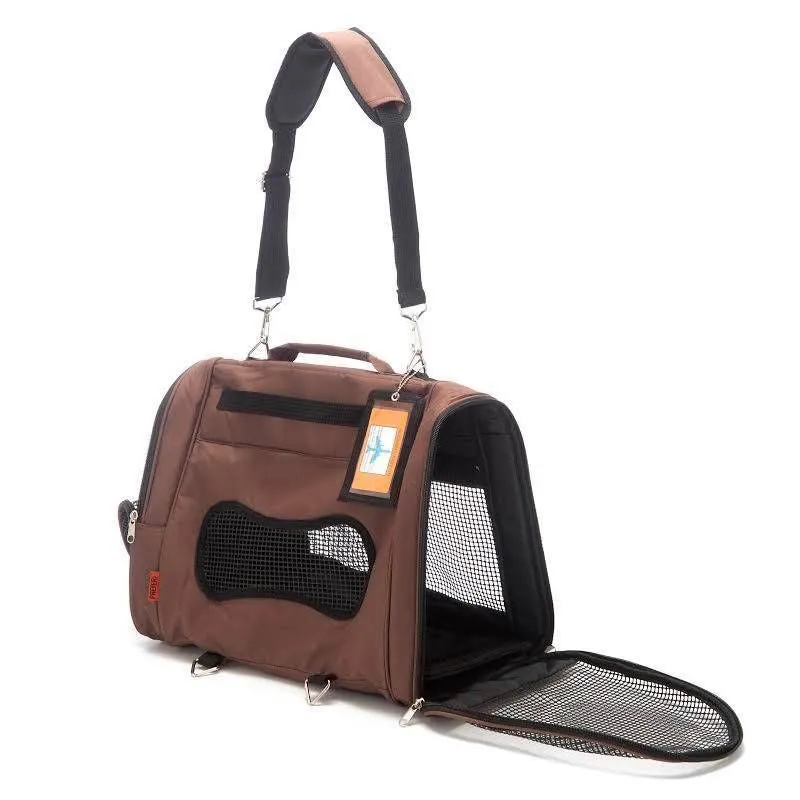 Dog Pet Cat Backpack Convertible Carrier Airline Approved
