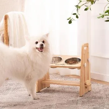 Elevated Dog Bowls - Small Medium Dogs