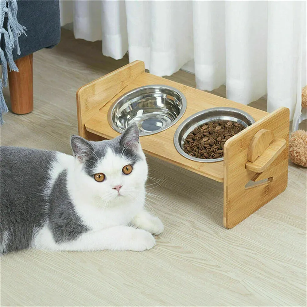 Elevated Dog Bowls with Stand Raised Dog Bowls 4