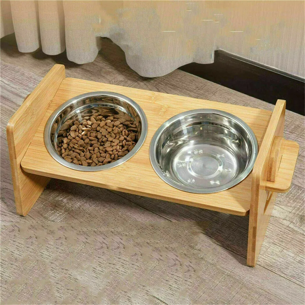 Elevated Dog Bowls with Stand Raised Dog Bowls 4