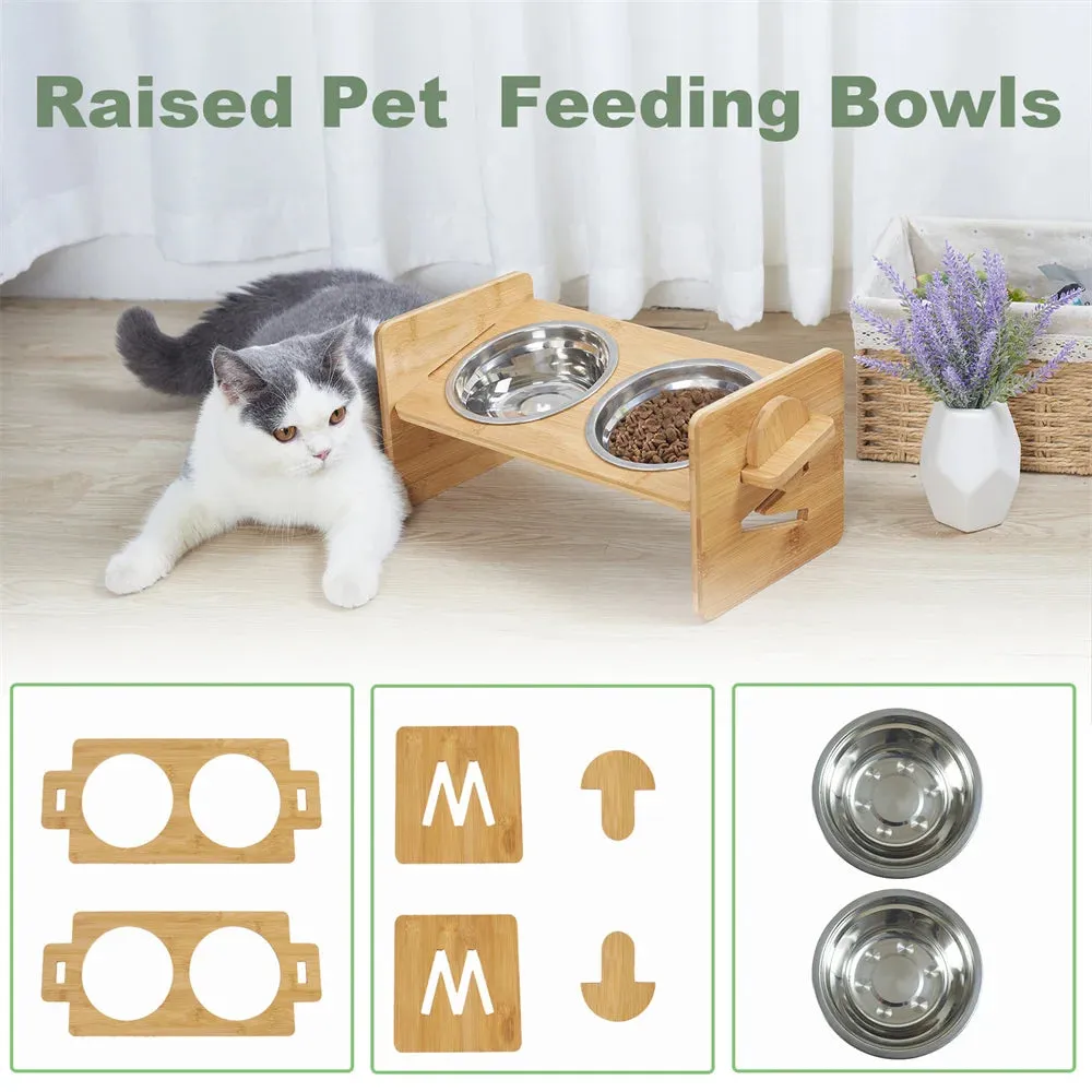 Elevated Dog Bowls with Stand Raised Dog Bowls 4