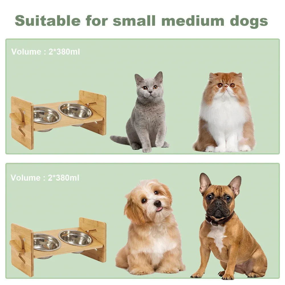 Elevated Dog Bowls with Stand Raised Dog Bowls 4