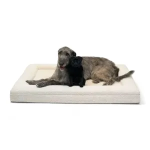 Extra Large Luxury Bouclé Orthopedic Bluewater Dog Bed (Cloud)