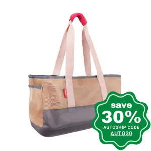 Ibiyaya - Breathable Dachshund Pet Carrier - Khaki