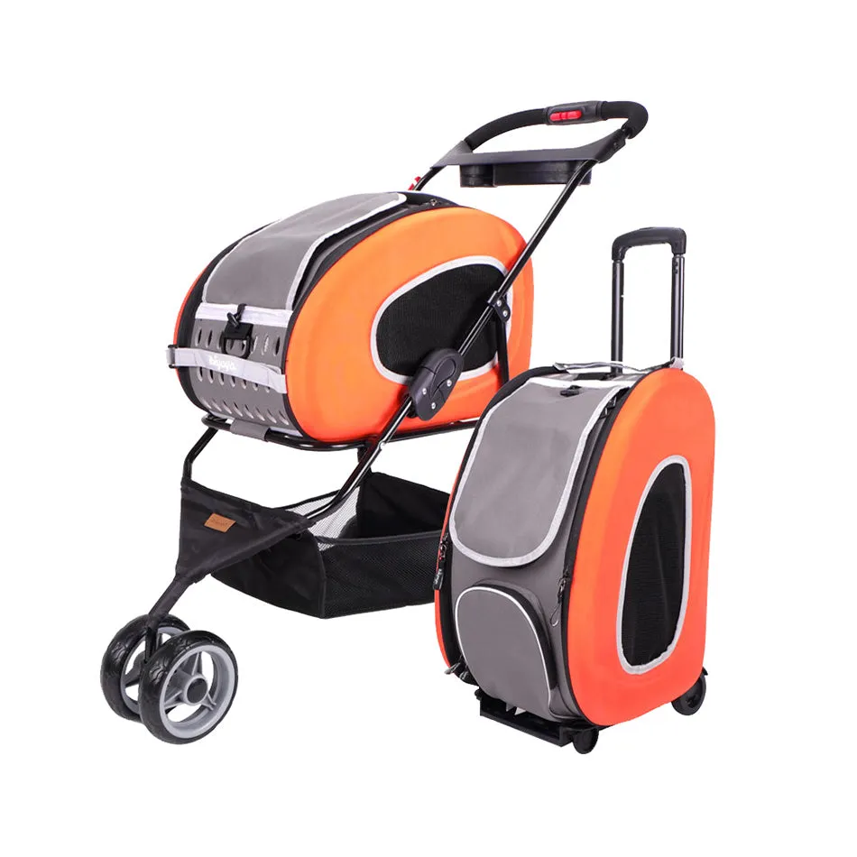 Ibiyaya Eva Convertible Pet Stroller For Cats & Dogs