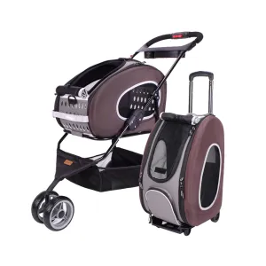 Ibiyaya Eva Convertible Pet Stroller For Cats & Dogs