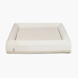 Orthopedic Memory Foam Dog Bed - Beige (Medium)