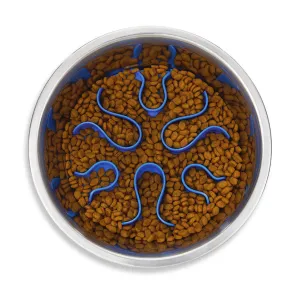 Outward Hound Fun Feeder Stainless Steel Slo Bowl