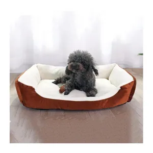 PAWS ASIA Manufacturers Cheap Wholesale Custom Eco Friendly Plush Travel Luxury Washable Big Calming Beds For Dogs