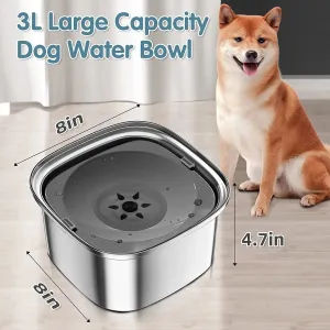 Pet Stainless Steel water Bowl for Dogs & Cats