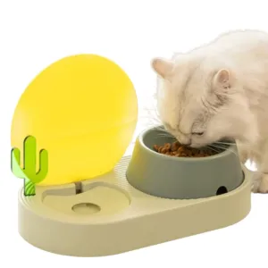 PetAafairs Kitten Food and Water Bowl Eco-Friendly Design