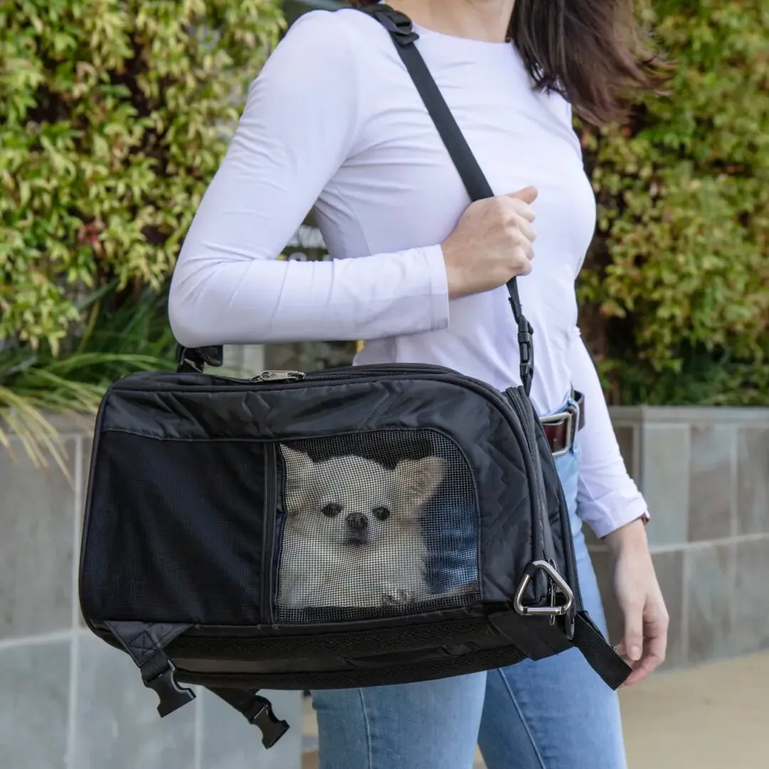 SHERPA Deluxe Convertible Pet Carrier & Backpack, Medium