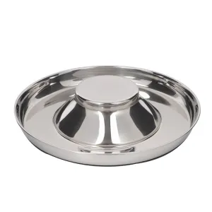 Stainless Steel Slow Feeder Dog Bowls-34CM
