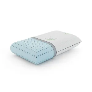 Vaverto Gel Memory Foam Pillow -Standard Size - Ventilated, Premium Bed Pillow with Washable and Bamboo Pillow Cover, Cooling, Orthopedic Sleeping, Side and Back Sleepers - Dorm Room Essentials